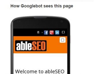 ableseo Google Mobile Friendly