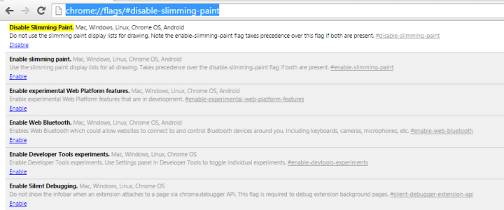 Chrome-Disable-Slimming-Paint