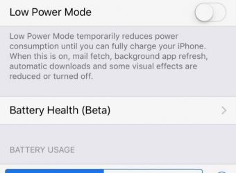 iPhone iOS 11.3 Battery Update