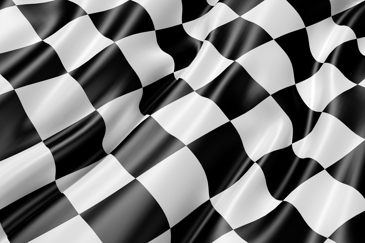 Race day track flag